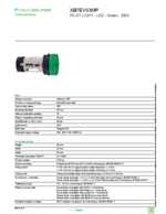 Datasheet for Schneider Electric XB7EV03MP, EAN: 3389110839753
