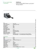 Datasheet for Schneider Electric XD5PA22, EAN: 3389110904291