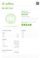 Datasheet for Spelsberg 61500701, EAN: 4013902858316