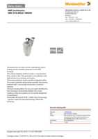Datasheet for Weidmüller 1788540000, EAN: 4032248206070