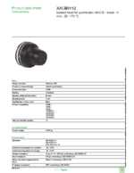 Datasheet for Schneider Electric XACB9112, EAN: 3389110640823