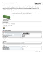 Datasheet for Phoenix Contact 1848012, EAN: 4017918114138