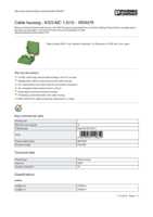 Datasheet for Phoenix Contact 1834479, EAN: 4017918110819