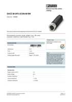 Datasheet for Phoenix Contact 1506888, EAN: 4017918881214