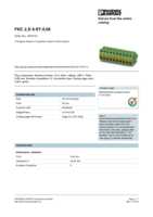 Datasheet for Phoenix Contact 1873113, EAN: 4017918142506