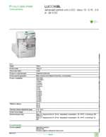 Datasheet for Schneider Electric LUCCX6BL, EAN: 3389110364460