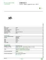 Datasheet for Schneider Electric KSB250ZV1, EAN: 3606480005633