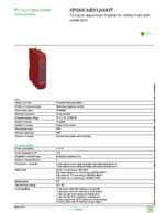 Datasheet for Schneider Electric XPSMCMDI1200MT, EAN: 3606480748608