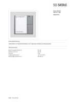 Datasheet for Siedle 200035516-00, EAN: 4015739355167