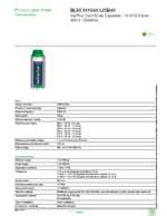 Datasheet for Schneider Electric BLRCH104A125B40, EAN: 3606485255729