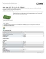 Datasheet for Phoenix Contact 1969551, EAN: 4017918943790