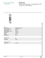 Datasheet for Schneider Electric DF2CN10, EAN: 3389110502145