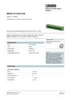 Datasheet for Phoenix Contact 1776540, EAN: 4017918038717