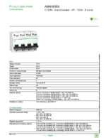 Datasheet for Schneider Electric A9N18354, EAN: 3606480379284