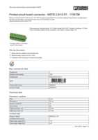 Datasheet for Phoenix Contact 1754708, EAN: 4017918028879