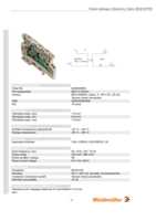 Datasheet for Weidmüller 8365940000, EAN: 4008190387846
