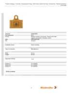 Datasheet for Weidmüller 0494920000, EAN: 4008190007584