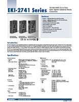 Datasheet for Advantech EKI-2741LX-AE