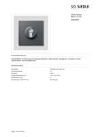 Datasheet for Siedle 200038905-00, EAN: 4015739389056