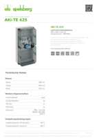 Datasheet for Spelsberg 78942501, EAN: 4013902885626