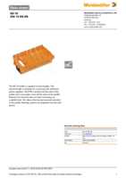 Datasheet for Weidmüller 0119860000, EAN: 4008190049898