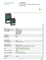 Datasheet for Schneider Electric LV429252, EAN: 3606480019418 Datasheet for Schneider Electric LV429252, EAN: 3606480019418