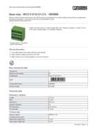 Datasheet for Phoenix Contact 1894888, EAN: 4017918162153