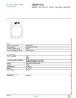 Datasheet for Schneider Electric ZB2BY4921, EAN: 3389110645644