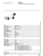 Datasheet for Schneider Electric ZB4BG1, EAN: 3389110889260