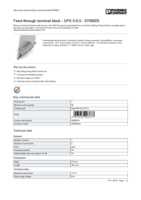 Datasheet for Phoenix Contact 0706605, EAN: 4017918003777
