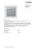 Datasheet for Siedle 200017494-01, EAN: 4015739174942