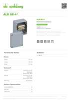 Datasheet for Spelsberg 16040501, EAN: 4013902120161