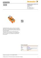 Datasheet for Weidmüller 8611320000, EAN: 4032248272419