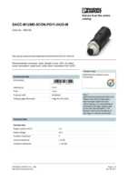 Datasheet for Phoenix Contact 1662748, EAN: 4017918137519