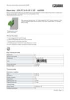Datasheet for Phoenix Contact 1840599, EAN: 4017918111748
