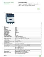 Datasheet for Schneider Electric LC1D80008F7, EAN: 3389110075137