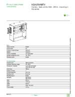 Datasheet for Schneider Electric KSA250ABT4, EAN: 3606480004032