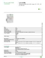 Datasheet for Schneider Electric LUCAX6BL, EAN: 3389110363814