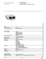 Datasheet for Schneider Electric VW3A3627, EAN: 3606480496967
