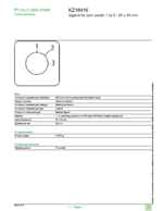 Datasheet for Schneider Electric KZ18416, EAN: 3389110848267
