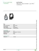 Datasheet for Schneider Electric GV7AC021, EAN: 3389110617559
