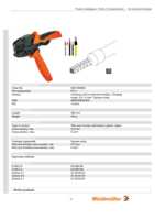Datasheet for Weidmüller 0567300000, EAN: 4008190052423
