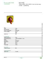 Datasheet for Schneider Electric KCC1YZ, EAN: 3389110427554