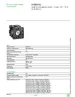 Datasheet for Schneider Electric K1B001U, EAN: 3389110443714