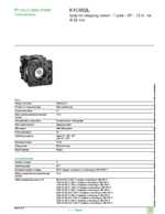 Datasheet for Schneider Electric K1C002L, EAN: 3389110442281