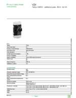 Datasheet for Schneider Electric VZ4, EAN: 3389110551891