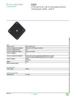 Datasheet for Schneider Electric KZ66, EAN: 3389110552294