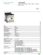 Datasheet for Schneider Electric CA2KN22E7, EAN: 3389110500004 Datasheet for Schneider Electric CA2KN22E7, EAN: 3389110500004