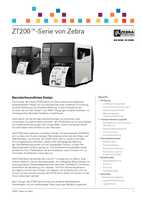 Datasheet for ZEBRA P1037974-002