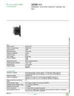 Datasheet for Schneider Electric XENB1191, EAN: 3389110607666